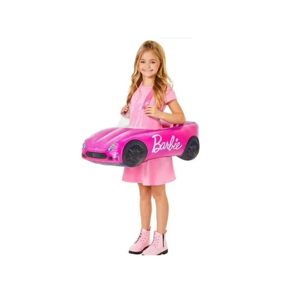 NEW Barbie Inflatable Car Halloween Costume Cosplay Girl OSFM One Size Fits Most